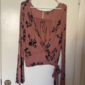 Free People Fiona Wrap Top